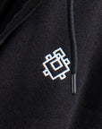 Iconic sweatshirt with hood and unisex zip